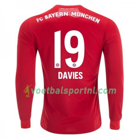 FC Bayern München Alphonso Davies 19 Thuis Shirt 2019-20 L/S